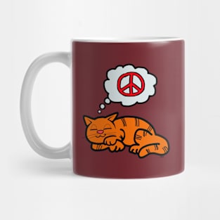 peace kitty Mug